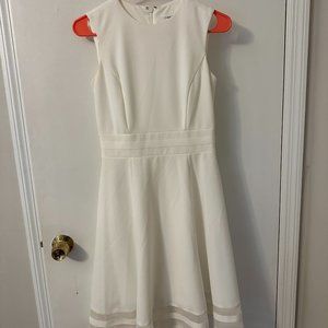 Calvin Klein - White, Above Knee Dress